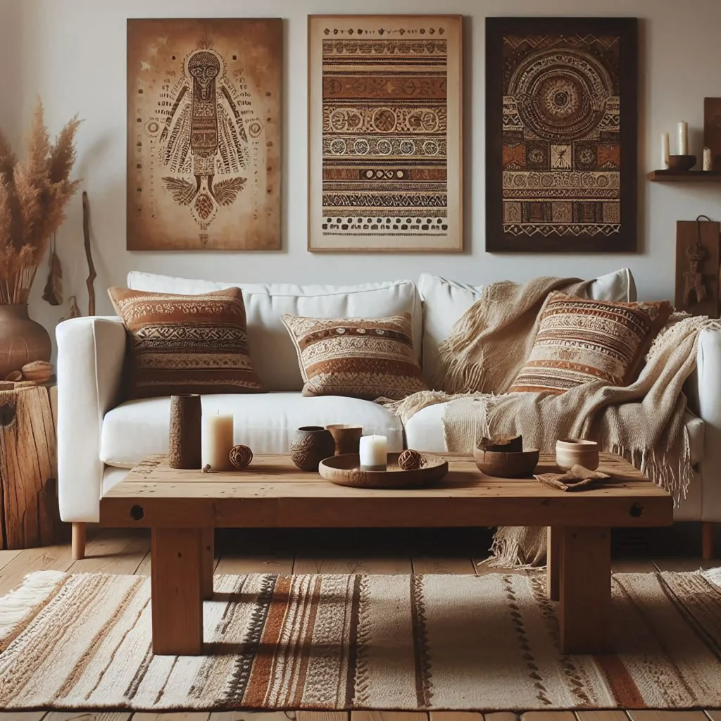 Ethnic-Patterned Wall Art