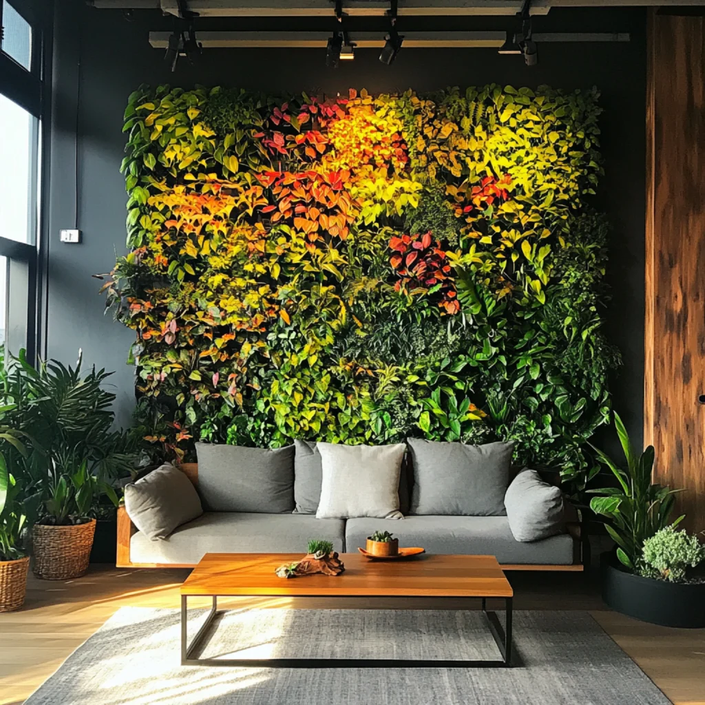  Full Vertical Indoor Plant Wall