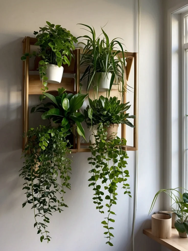 Hanging Plant Wall for Soft Movement