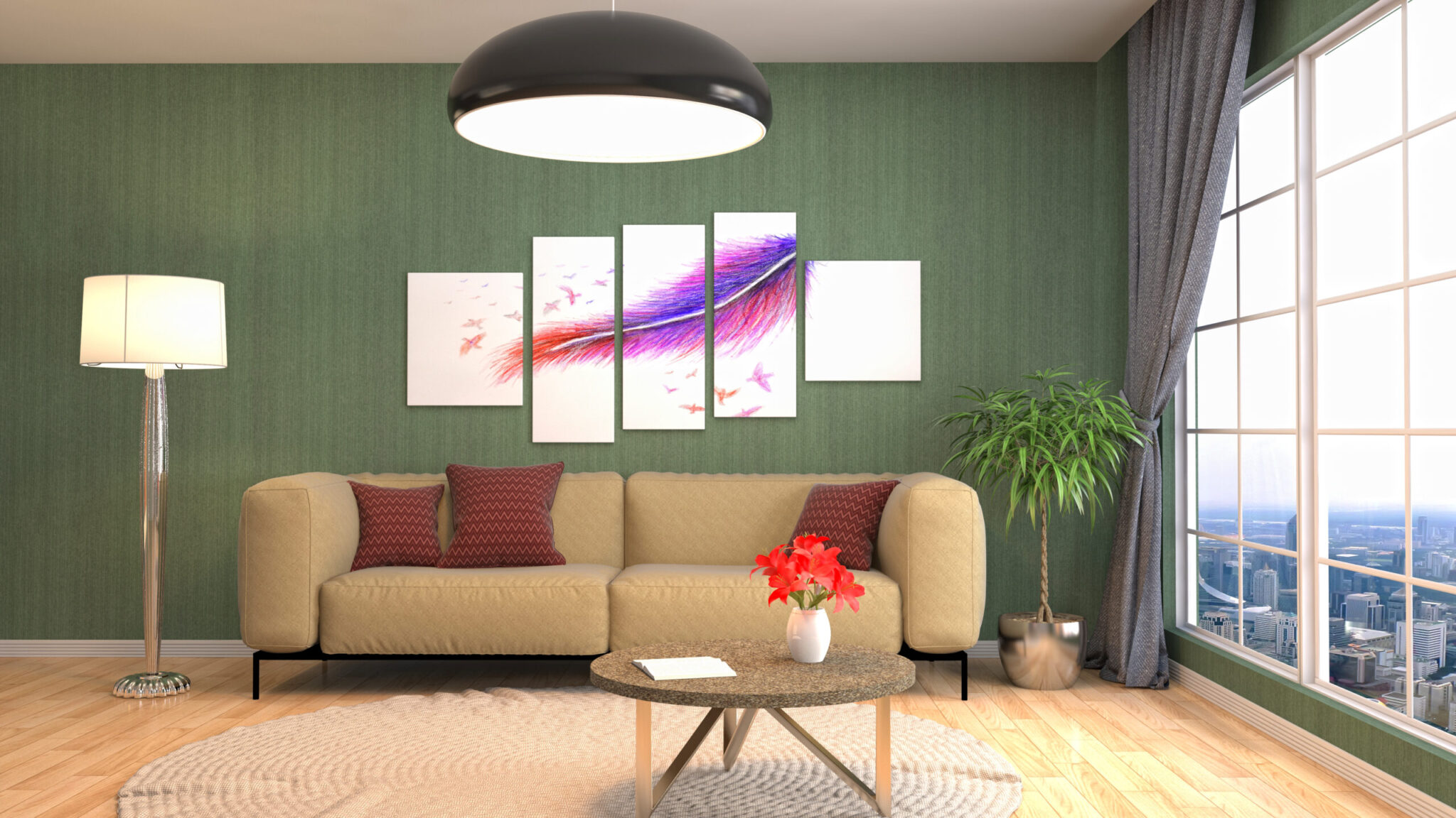 20 Living Room Paint Ideas With Accent Wall That Transform Any Space