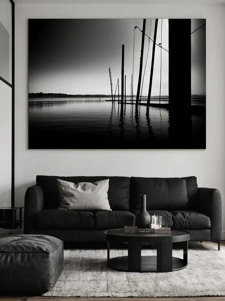 Large-Scale Black & White Photography