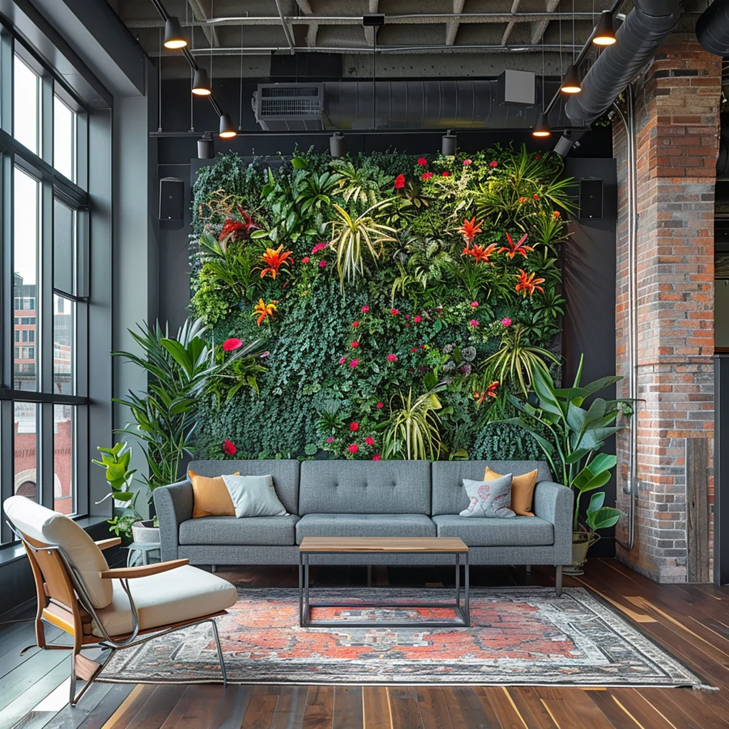  Living Wall of Plants