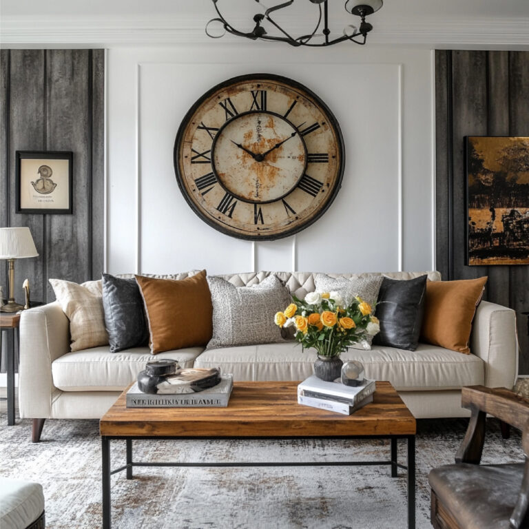 20 Modern Farmhouse Living Room Wall Decor Ideas That Feel Warm and Stylish