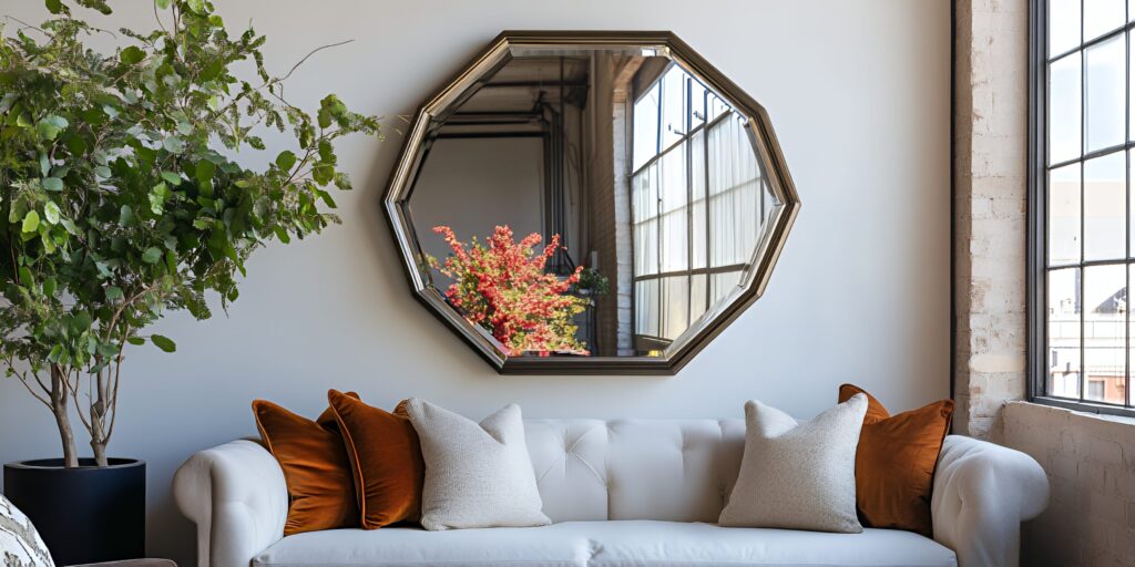 Oversized Statement Mirror