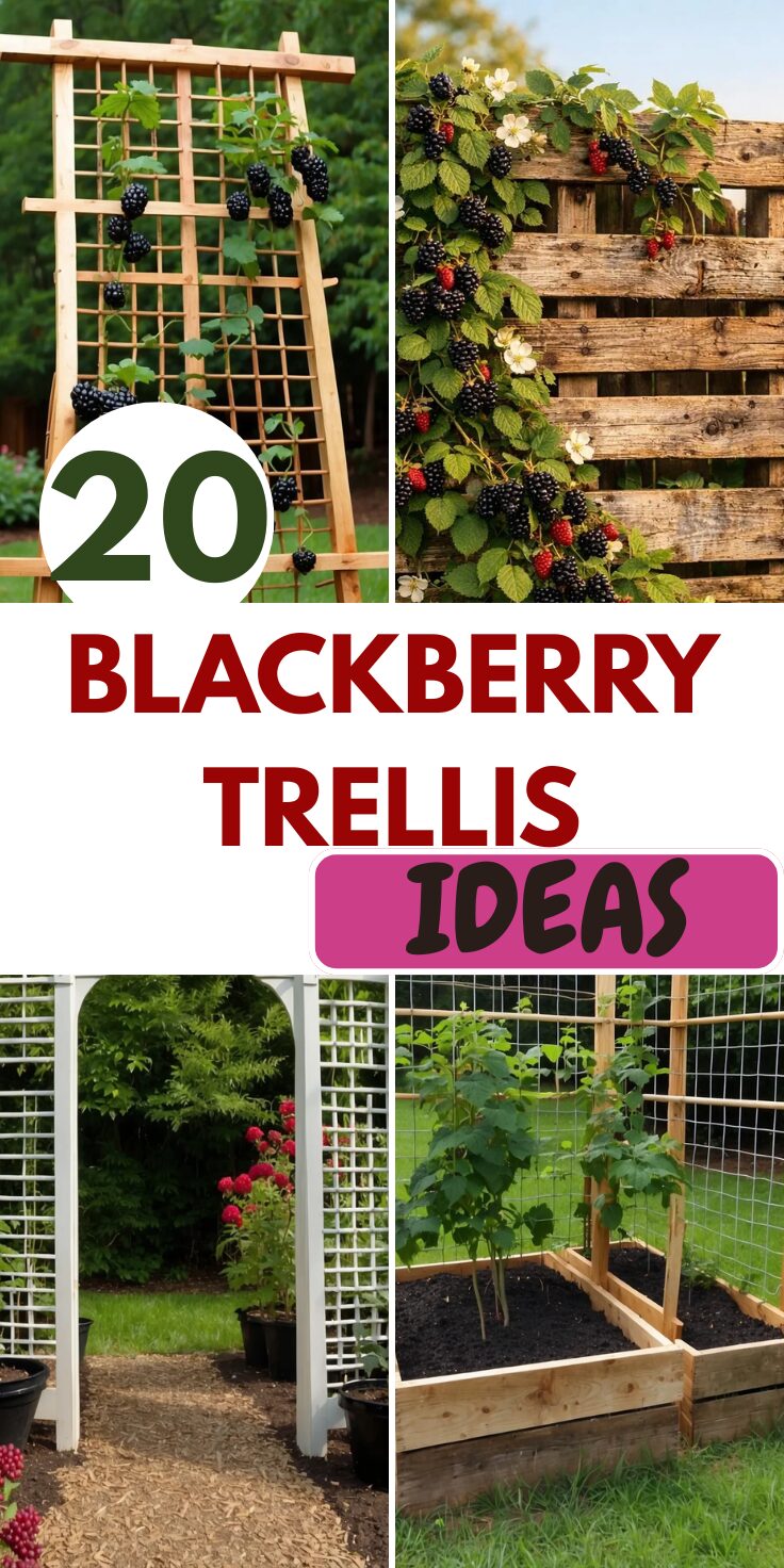 20 Blackberry Trellis Ideas for a Productive & Stylish Garden
