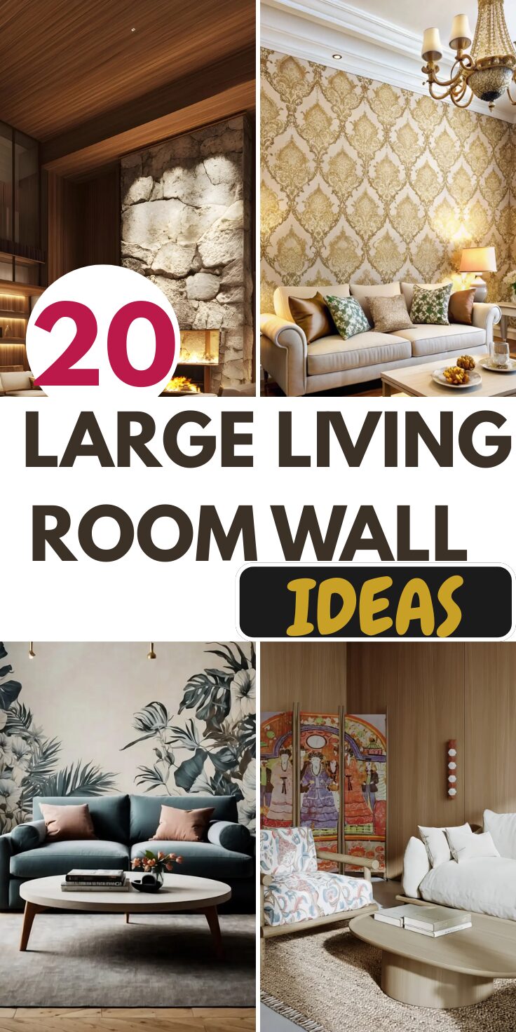 You are currently viewing 20 Large Living Room Wall Ideas That Make Big Spaces Look Stunning