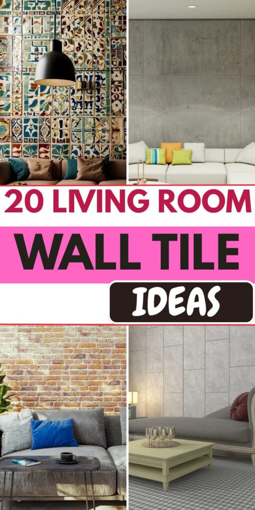 20 Living Room Wall Tile Ideas That Instantly Elevate Your Space