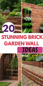 Read more about the article 20 Stunning Brick Garden Wall Ideas for Modern & Classic Landscapes