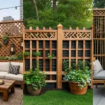 20 Stunning Wood Lattice Trellis Ideas That Add Height, Privacy & Garden Drama