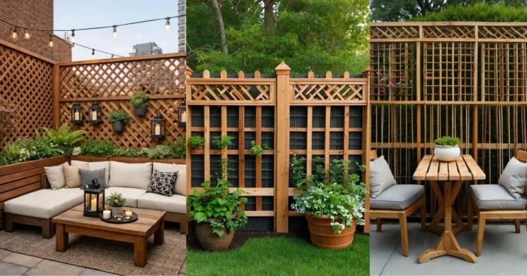 20 Stunning Wood Lattice Trellis Ideas That Add Height, Privacy & Garden Drama