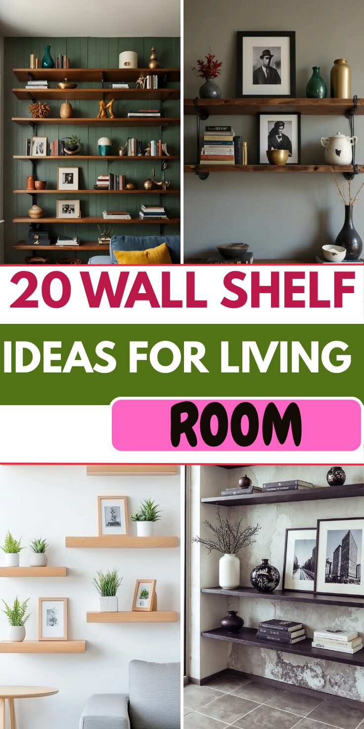 You are currently viewing 20 Wall Shelf Ideas for Living Room That Instantly Upgrade Your Space