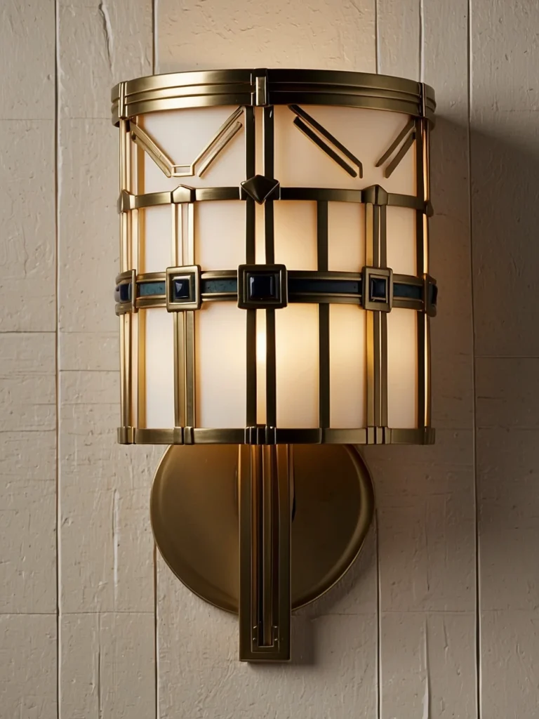 Art Deco-Inspired Sconces
