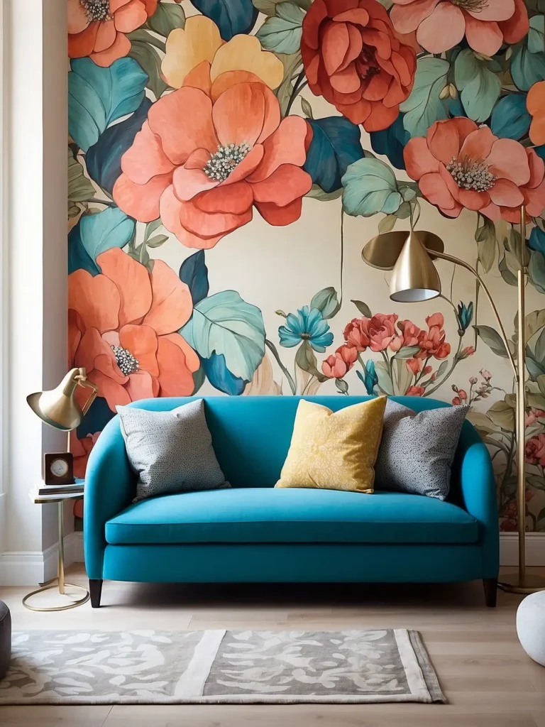 Art-Inspired Wall Covering Murals