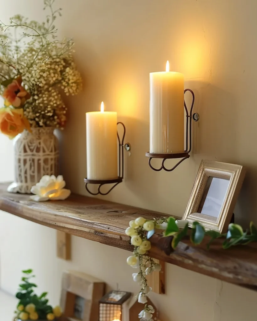 Candle-Light Inspired Wall Sconces