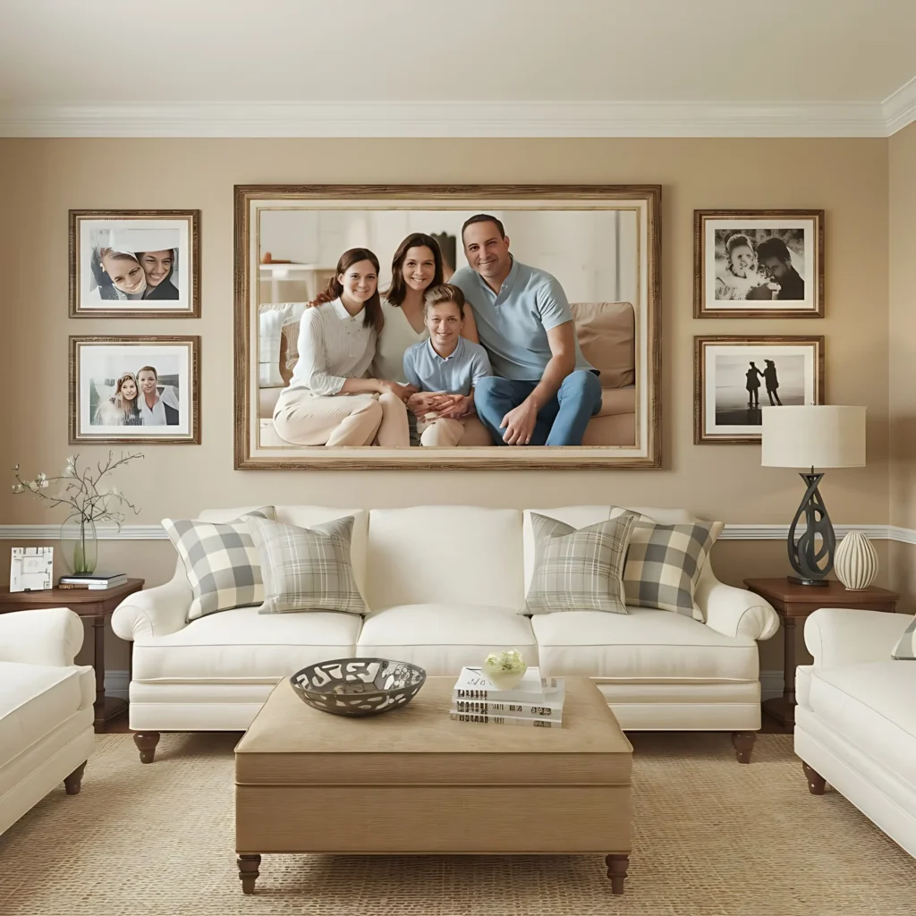 Family Photo Gallery Wall