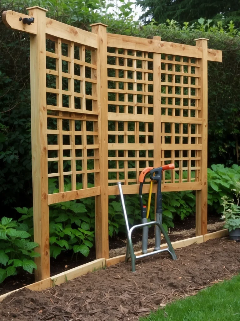 fence extension blackberry trellis