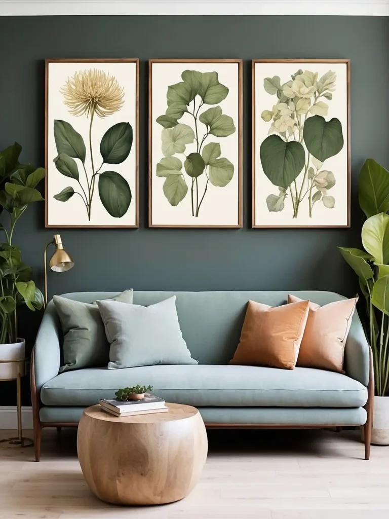 Framed Botanical Wall Art