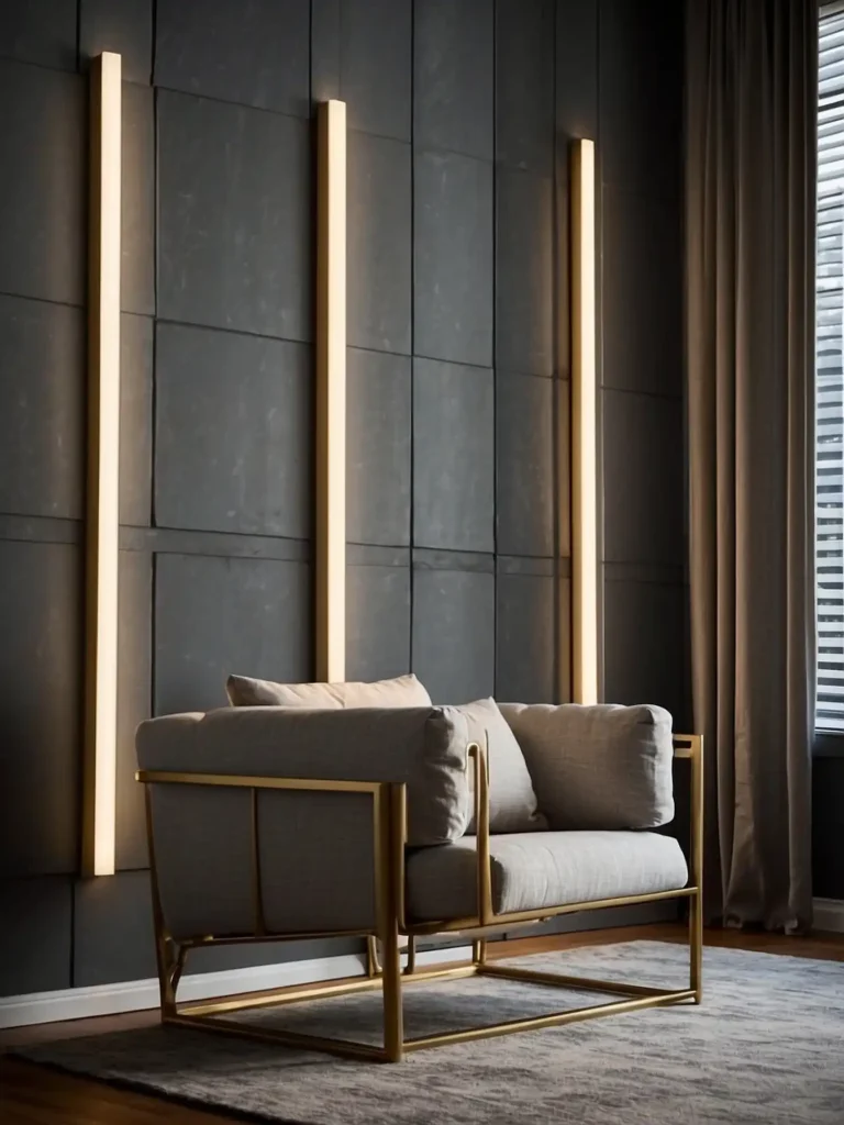 Integrated LED Wall Sconces