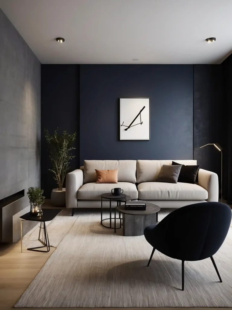 Midnight Minimalist Fixtures