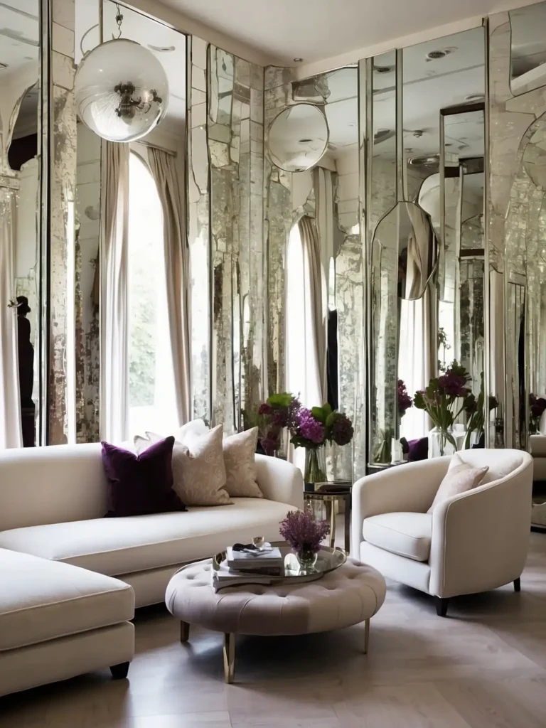  Mirror Wall Coverings