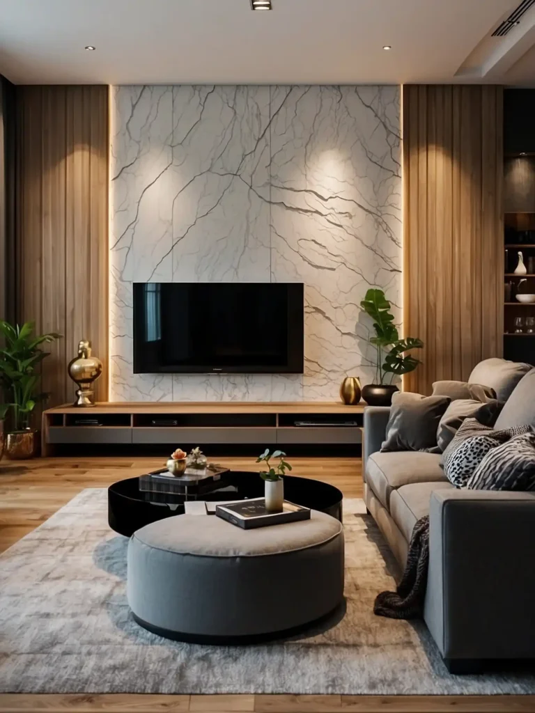 Mixed-Material Wall Designs