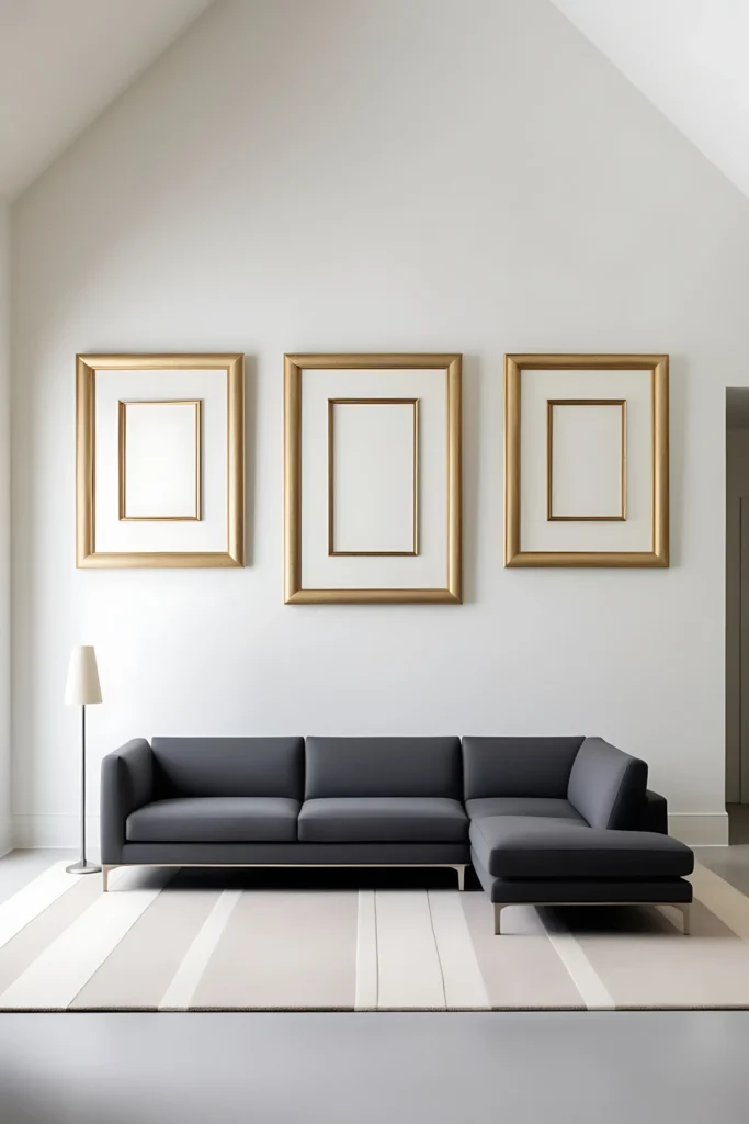 Simple Balanced Gallery Wall