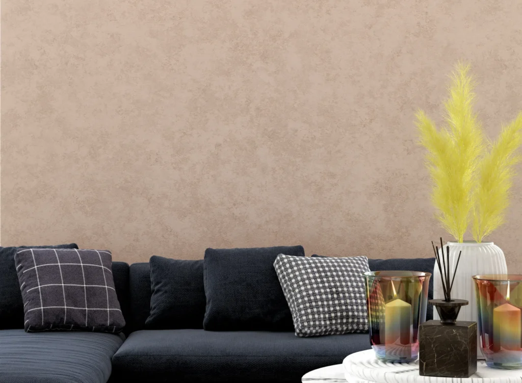 Subtle Accent Wall With Texture