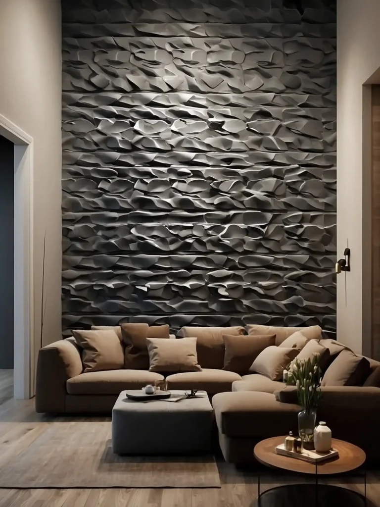 Textured 3D Wall Tiles