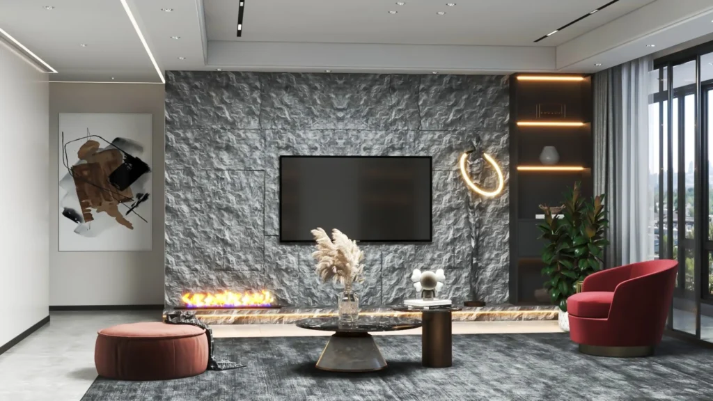 TV Wall Tile Designs
