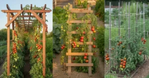 Read more about the article 10 Smart Tomato Trellis Ideas to Grow More Tomatoes in Small Spaces