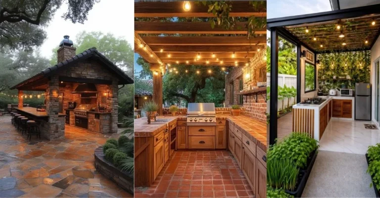 15 Outdoor Kitchen Wall Ideas That Make Your Space Look Stunning