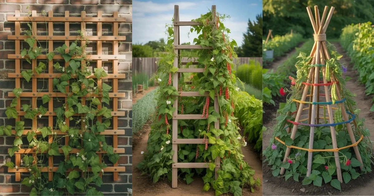 You are currently viewing 20 Easy Bean Trellis Ideas for Backyard Gardens