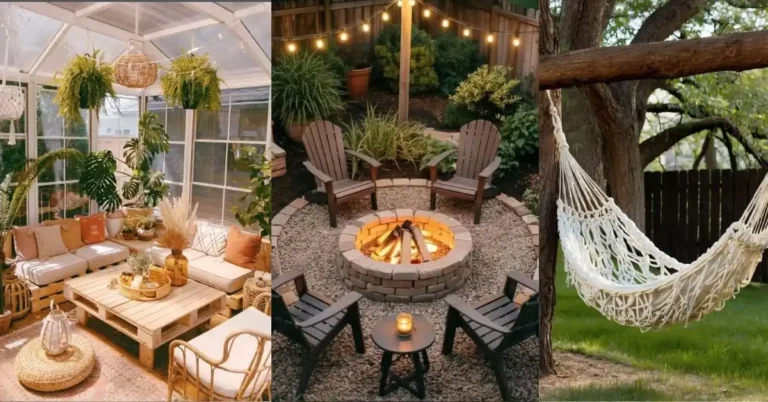 20 Rustic Backyard Decor Ideas That Make Your Yard Cozy
