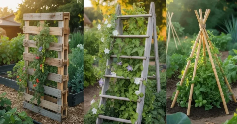 25 DIY Garden Trellis Ideas for Healthy Vertical Gardening