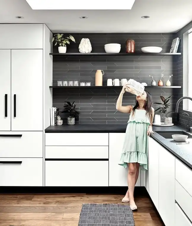 ceramic tile kitchen wall covering ideas modern backsplash design easy to clean kitchen walls