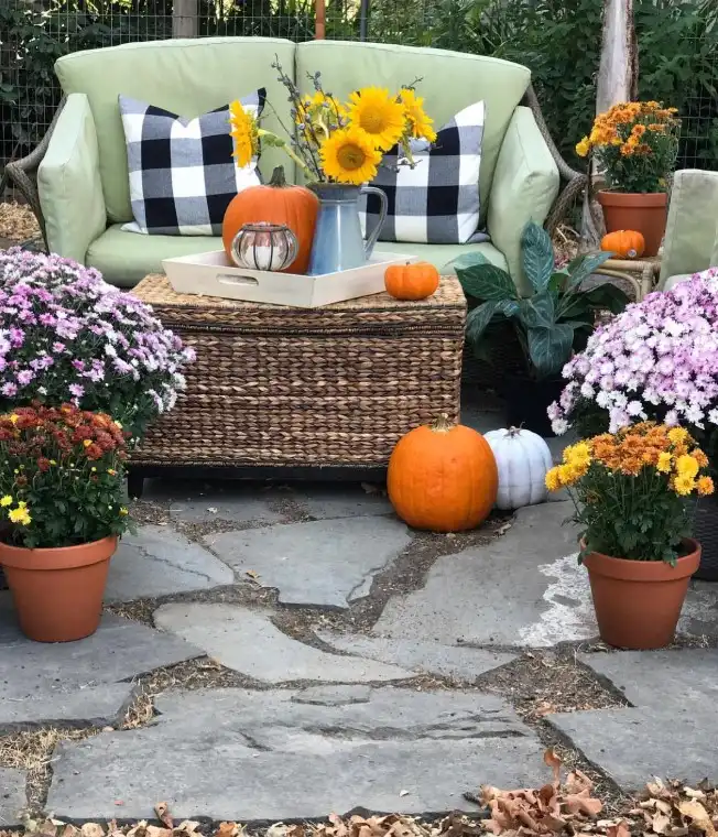 backyard garden ideas cozy outdoor garden seating area