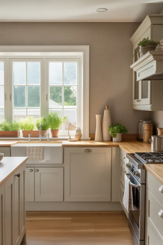 kitchen wall color ideas taupe kitchen wall paint decor