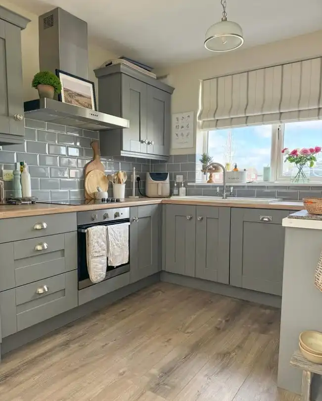 minimalist farmhouse kitchen wall decor simple clean rustic kitchen design