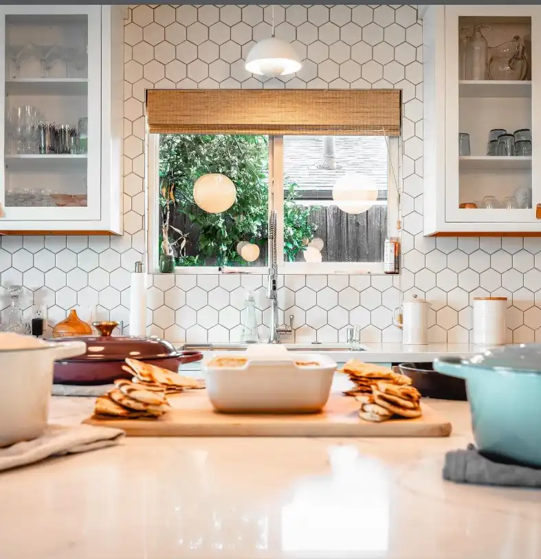 minimalist white kitchen wall tile ideas clean contemporary kitchen wall