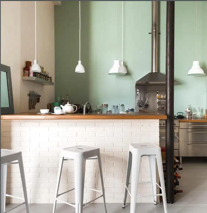 kitchen wall color ideas mint green kitchen wall inspiration