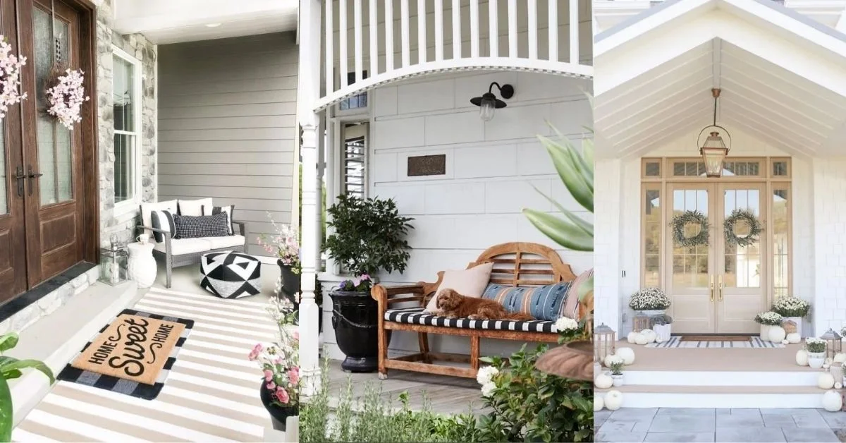You are currently viewing 20 Townhouse Front Porch Ideas That Make a Small Entry Look Stylish