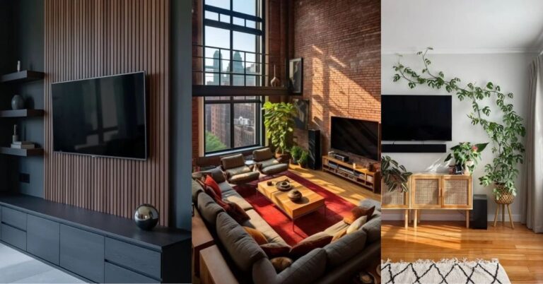 20 Wall Mounted TV Wall Ideas That Look Modern and Clean