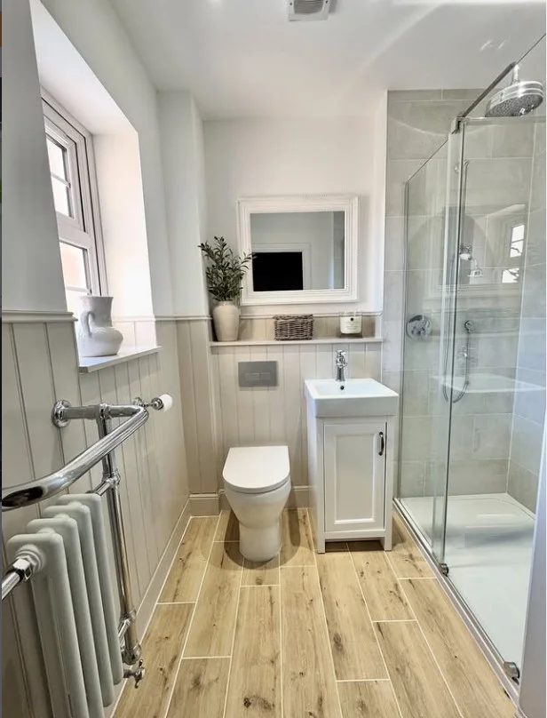 modern bathroom wall decor ideas with clean minimal styling