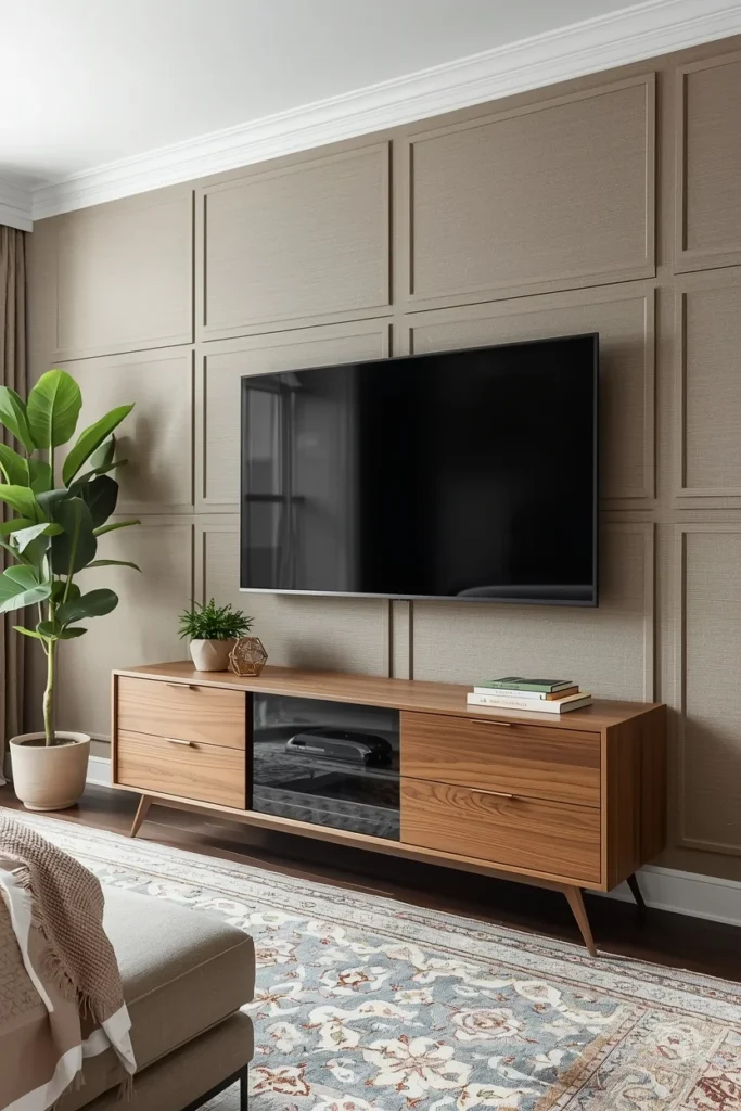 textured panel master bedroom tv wall ideas stylish surface