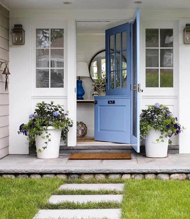 minimal small front stoop clean and simple entry design