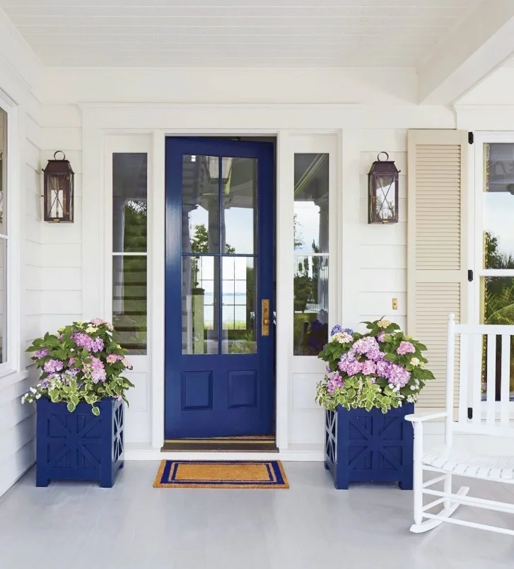 open front porch clean and open minimal design