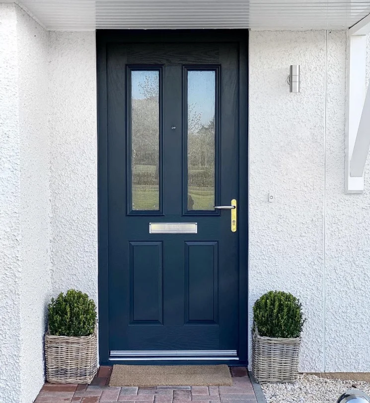 covered small front entryway exterior design