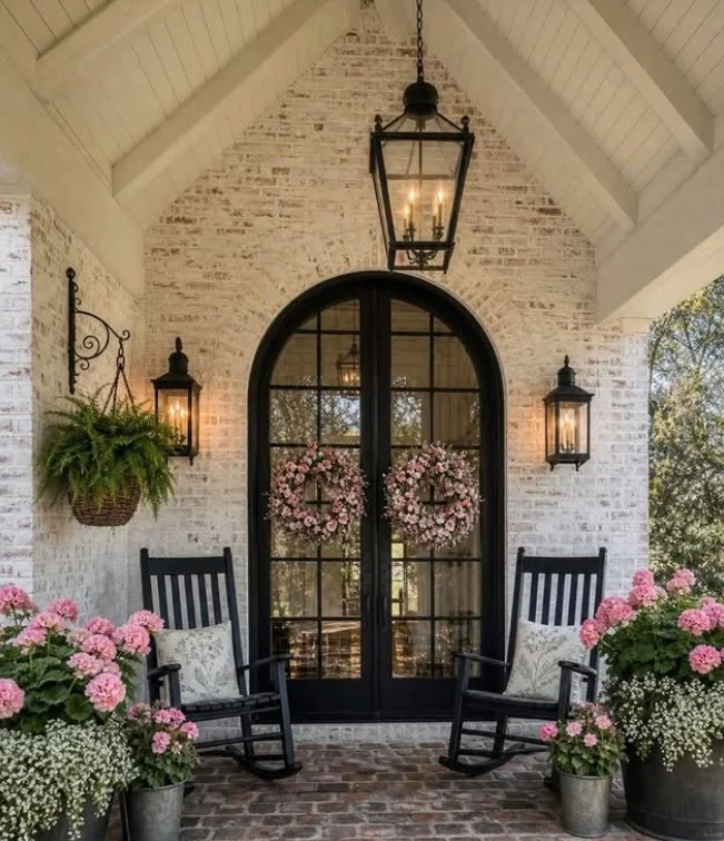 tiny front porch upgrade modern decor ideas