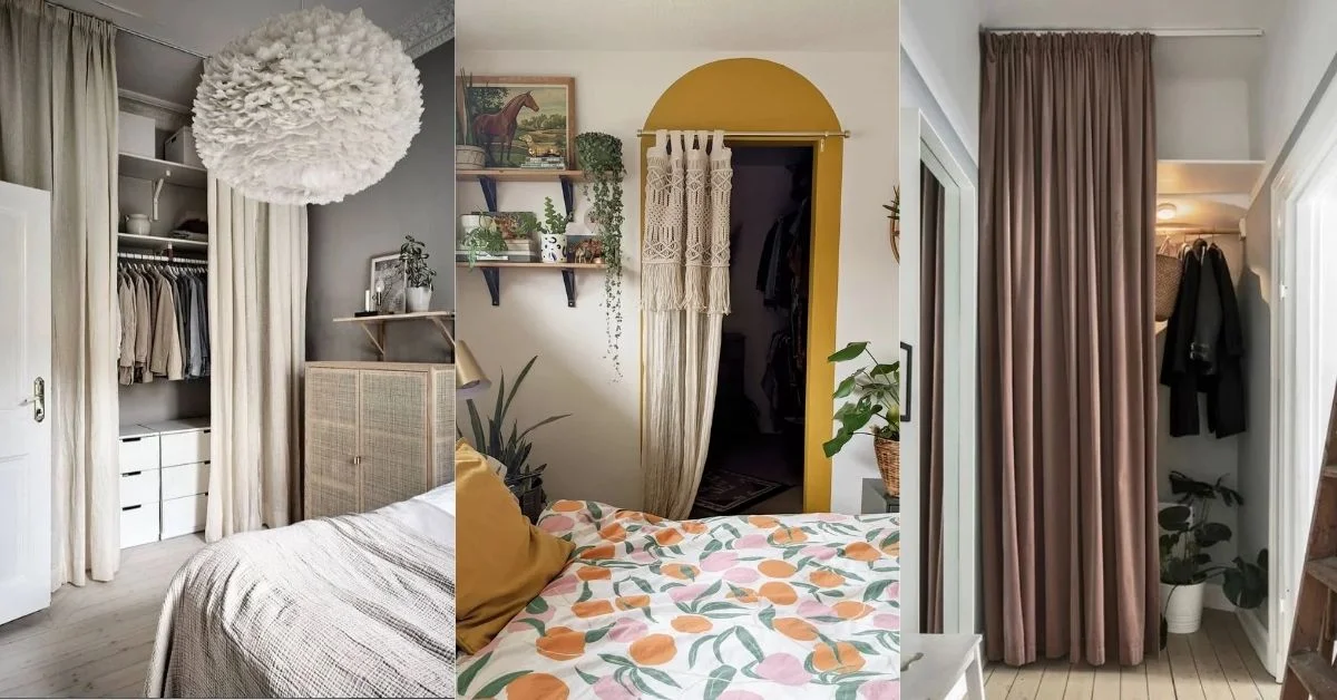 You are currently viewing 20 Closet Curtain Ideas That Make Small Spaces Look Stylish and Organized