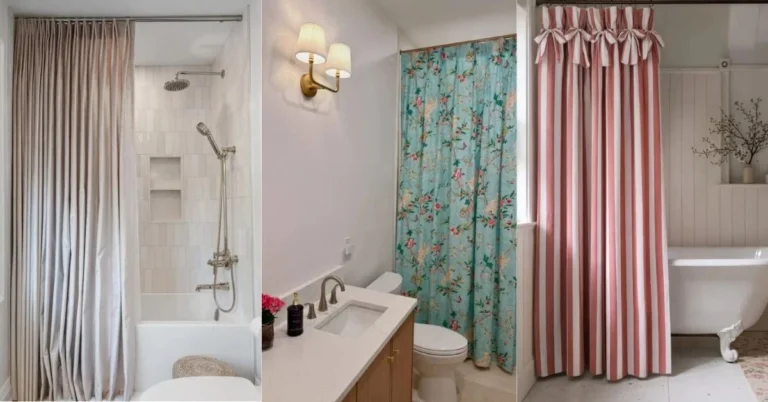 20 High Shower Curtain Ideas for a Bigger and Better Bathroom